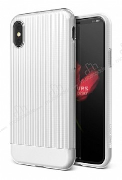 VRS Design Shine Coat iPhone X / XS Beyaz Klf