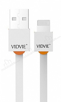 Vidvie CB403i 2.1A Lightning USB Yass arj & Data Kablosu 1m