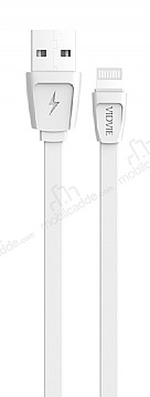 Vidvie CB408i Beyaz Lightning USB Yass arj & Data Kablosu 1m