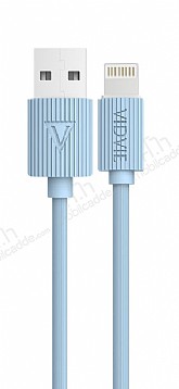 Vidvie CB410i Mavi Lightning USB arj & Data Kablosu 1m