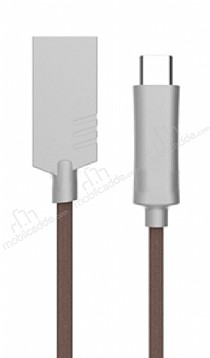 Vidvie CB421VN Micro USB Metal Naylon Fiber rg arj & Data Kablosu 1m