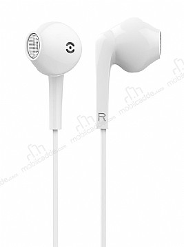 Vidvie HS623 Metal 3.5mm Beyaz Mikrofonlu Kulaklk