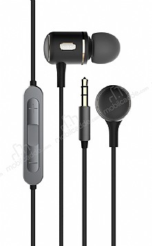 Vidvie HS624 3.5mm Siyah Mikrofonlu Kulaklk