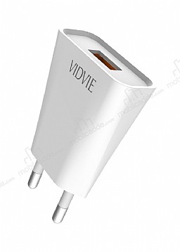 Vidvie PLE209I Beyaz Micro USB arj Cihaz