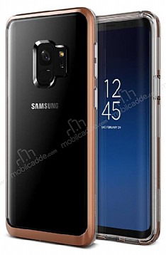 VRS Design Crystal Bumper Samsung Galaxy S9 Blush Gold Klf