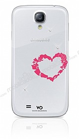 White Diamonds Samsung i9500 Galaxy S4 Lipstick Tal Kalp Klf