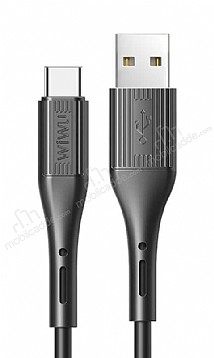 Wiwu G50 Siyah USB Type-C Data Kablosu 1.20m