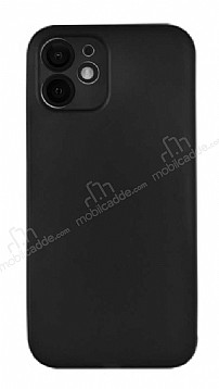 Wiwu Skin Nano iPhone 12 Mini 5.4 in Ultra nce Siyah Rubber Klf