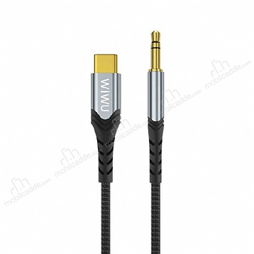 Wiwu YP03 Type-C To Aux Audio Kablo 1.5m