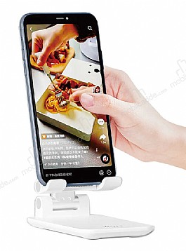 Wiwu ZM103 Beyaz Tablet ve Telefon Stand