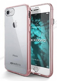 X-Doria Clearvue iPhone 7 / 8 Rose Gold Silikon Klf