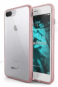 X-Doria Clearvue iPhone 7 Plus / 8 Plus Rose Gold Silikon Klf