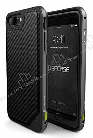 X-Doria Defense Lux iPhone 7 Plus / 8 Plus Karbon Desenli Ultra Koruma Klf