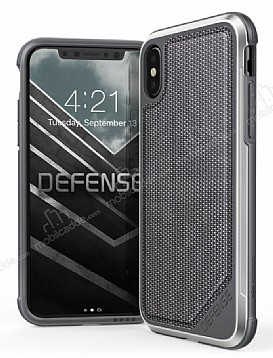 X-Doria Defense Lux iPhone X / XS Ultra Koruma Gri Klf