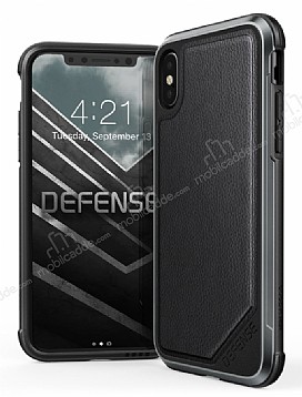 X-Doria Defense Lux iPhone X / XS Ultra Koruma Siyah Klf