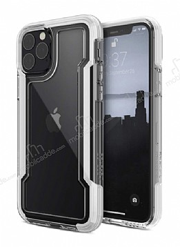 X-Doria Defense Clear iPhone 11 Pro Max Ultra Koruma Beyaz Klf