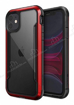 X-Doria Defense Shield iPhone 11 Ultra Koruma Krmz Klf