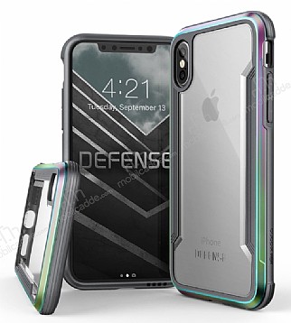 X-Doria Defense Shield iPhone X / XS Ultra Koruma Petrol Yeili Klf