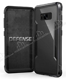 X-Doria Defense Shield Samsung Galaxy S8 Plus Ultra Koruma Dark Silver Klf
