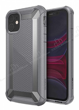 X-Doria Defense Tactical iPhone 11 Ultra Koruma Silver Klf