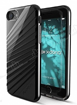 X-Doria Revel Lux iPhone 7 / 8 Ultra Koruma Siyah Klf
