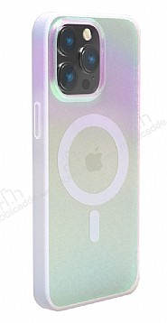 X-Level Quick Sand iPhone 15 Pro MagSafe zellikli Silikon Klf