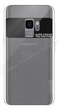 X-Level Samsung Galaxy S9 Plus effaf Siyah Silikon Klf