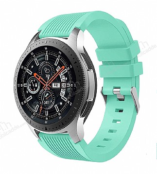 Huawei Watch GT 3 46 mm izgili Turkuaz Silikon Kordon