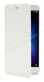 Xiaomi Mi 5 Orjinal Kapakl Beyaz Deri Klf