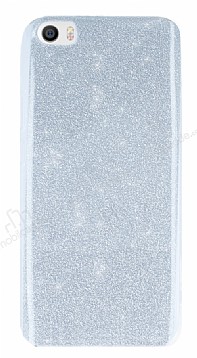 Xiaomi Mi 5 Simli Silver Silikon Klf