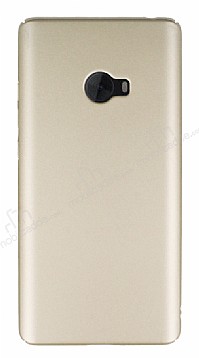 Xiaomi Mi Note 2 Tam Kenar Koruma Gold Rubber Klf