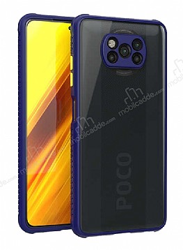 Xiaomi Poco X3 Kamera Korumal Kaff Lacivert Klf