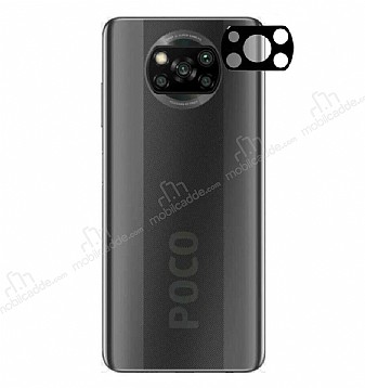 Xiaomi Poco X3 3D Cam Kamera Koruyucu