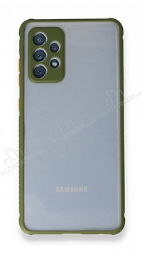 Samsung Galaxy A13 Kamera Korumal Kaff Yeil Klf