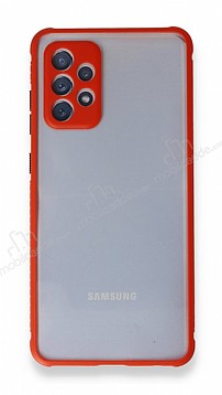 Samsung Galaxy A13 Kamera Korumal Kaff Krmz Klf