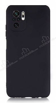 Xiaomi Redmi Note 10 Kamera Korumal Mat Siyah Silikon Klf