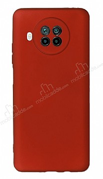 Xiaomi Mi 10T Lite Kamera Korumal Bordo Silikon Klf