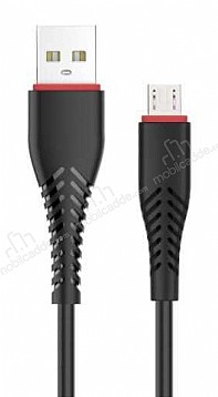 Xipin LX18 Micro USB Siyah Data Kablosu 1.20m