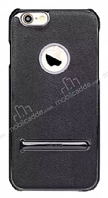 YOLOPE iPhone 6 Plus / 6S Plus Standl Siyah Rubber Klf