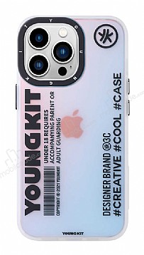 YoungKit Fashion Culture Time iPhone 13 Pro Max CL033 Silikon Klf