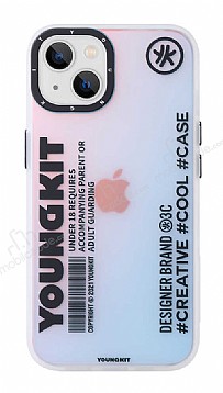 YoungKit Fashion Culture Time iPhone 13 CL033 Silikon Klf