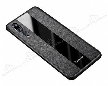 Zebana Huawei P20 Pro Premium Siyah Deri Klf