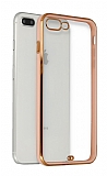 iPhone 7 Plus / 8 Plus Bumper Pembe Silikon Kılıf