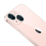 Apple iPhone 13 Metal Kenarlı Cam Yeşil Kamera Lensi Koruyucu