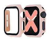 Apple Watch 6 Cam Açık Pembe Kılıf (40 mm)