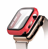 Apple Watch 6 Cam Kırmızı Kılıf (44 mm)