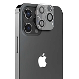 Araree C-Subcore iPhone 12 Pro Max 6.7 inç Şeffaf Temperli Kamera Koruyucu
