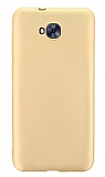 Asus Zenfone 4 Selfie ZD553KL Mat Gold Silikon Kılıf