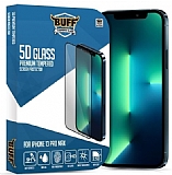Buff iPhone 13 Pro Max 5D Glass Ekran Koruyucu