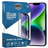 Buff iPhone 14 Plus / 13 Pro Max 5D Glass Ekran Koruyucu